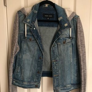 Hooded Denim Jacket